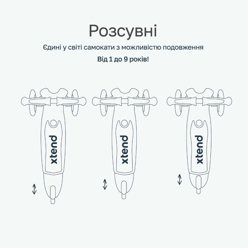 Самокат smarTrike Xtend Mini-ride White