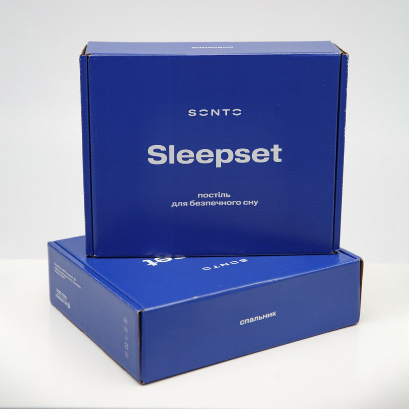 Спальник Sonto Демісезонний Sleepset, 63 см, 0-3 місяці сірий