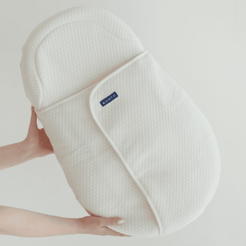 Ковдра Sonto до ергономічного матраца Kokon молочний