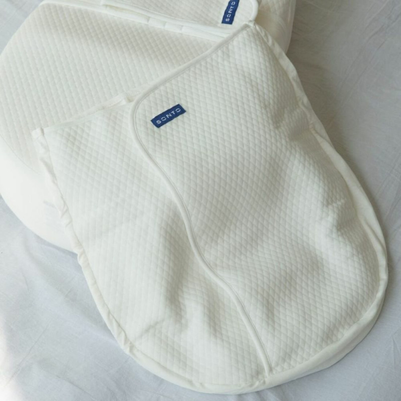 Ковдра Sonto до ергономічного матраца Kokon молочний