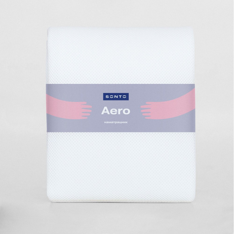 Наматрацник Sonto натяжний Aero, 120х60х12 см
