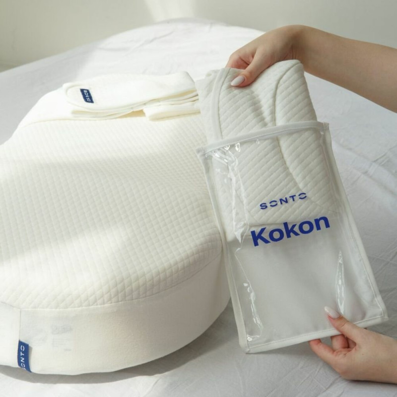 Простирадло Sonto Простирадло до матраца Kokon сірий