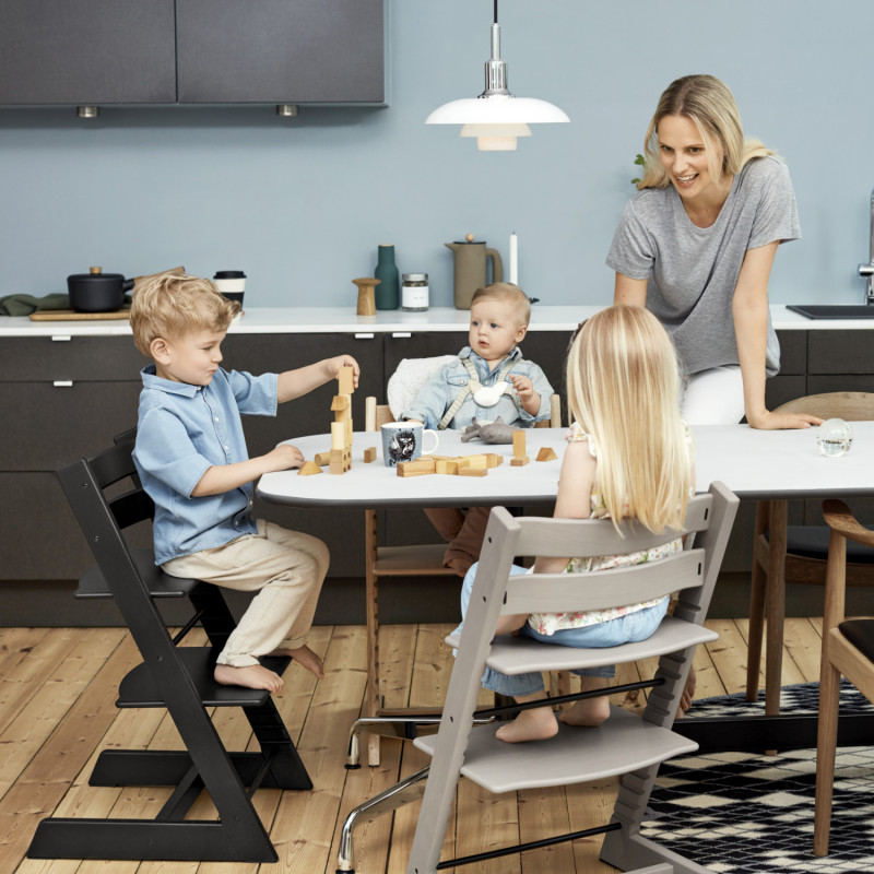 Стільчик Stokke® Tripp Trapp Black/Black