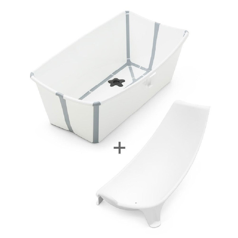 Набір Stokke® Flexi Bath: ванночка складна та адаптер Grey