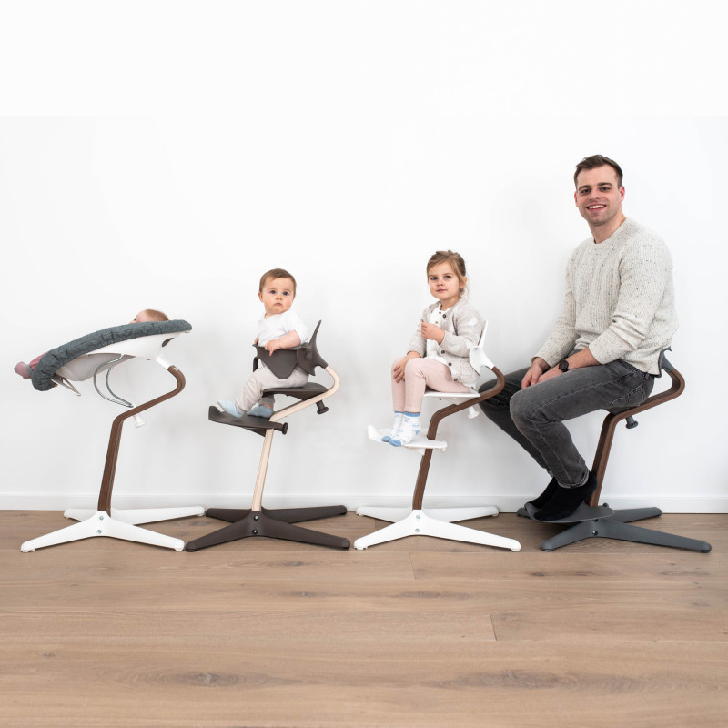 Стiльчик Stokke Nomi Oak Grey
