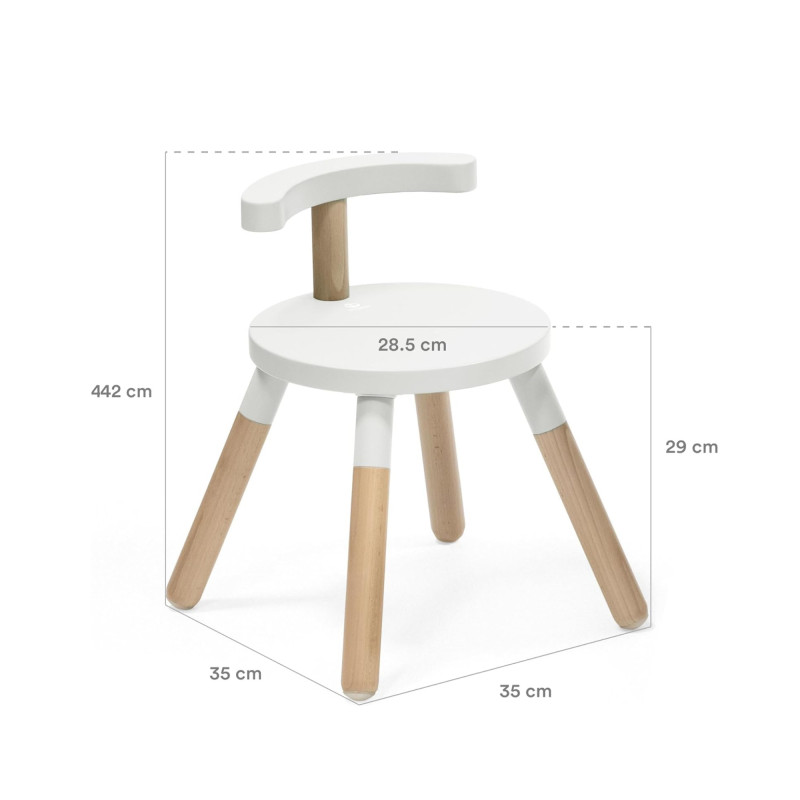 Стілець Stokke MuTable V2 White