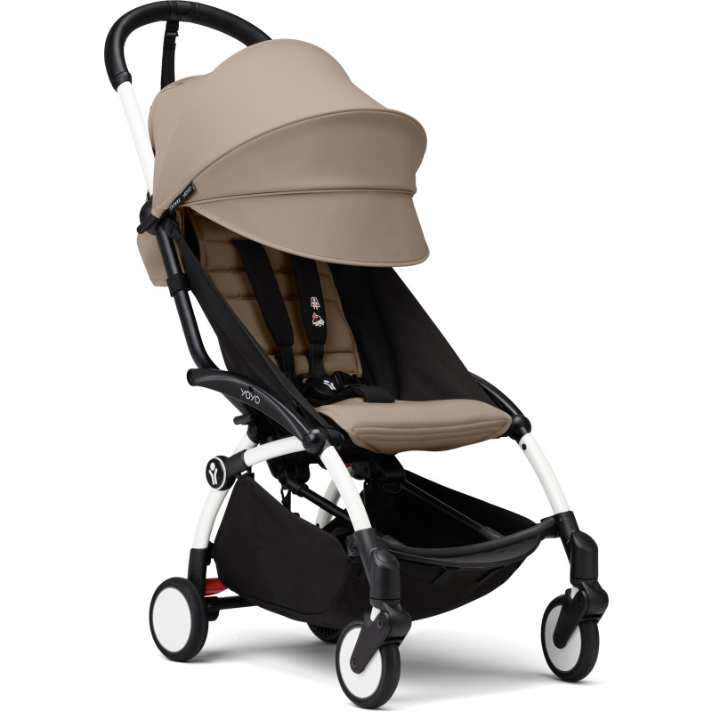 Прогулянкова коляска Stokke YOYO³ White Taupe