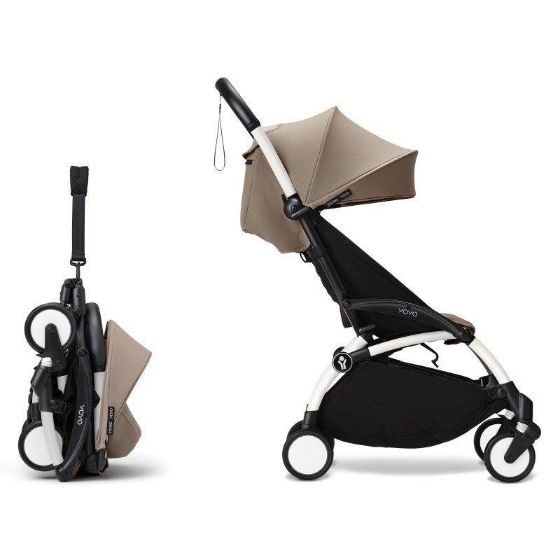 Прогулянкова коляска Stokke YOYO³ White Taupe