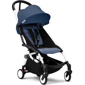 Прогулянкова коляска Stokke YOYO³ White Blue Air France