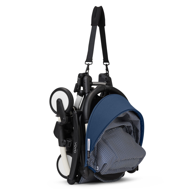 Прогулянкова коляска Stokke YOYO³ White Blue Air France