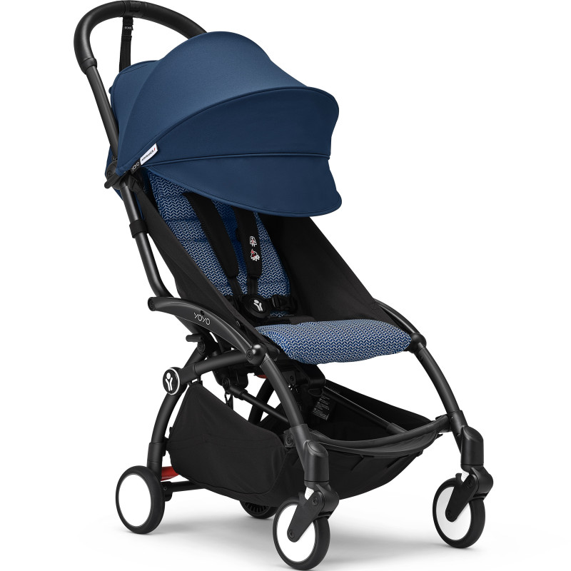 Прогулянкова коляска Stokke YOYO³ Black Blue Air France