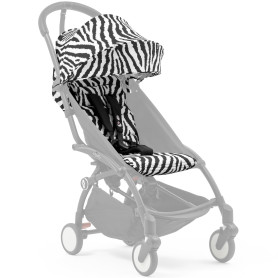 Комплект текстилю Stokke® YOYO Wild 6+ Black/White