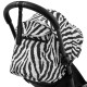 Комплект текстилю Stokke® YOYO Wild 6+ Black/White