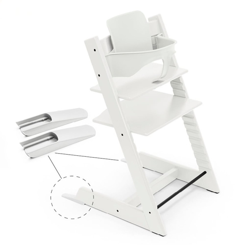 Спинка з обмежувачем Stokke® Baby Set2 для стільчика Tripp Trapp White