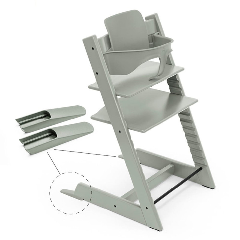 Спинка з обмежувачем Stokke® Baby Set2 для стільчика Tripp Trapp Green