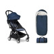 Конверт Stokke® YOYO для ніг теплий Navy Blue/ Air France