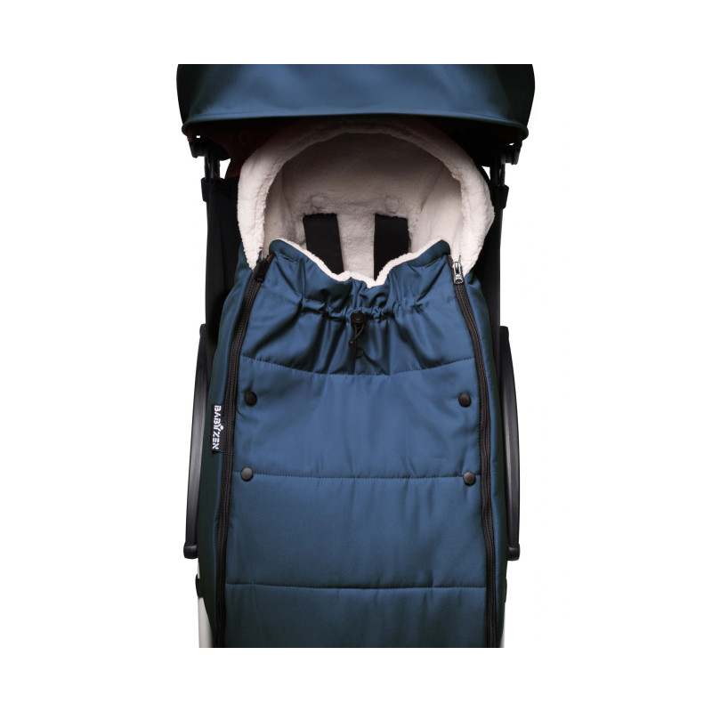 Конверт Stokke® YOYO для ніг теплий Navy Blue/ Air France