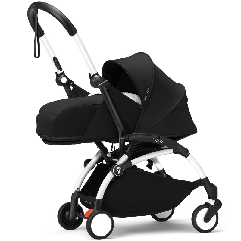 Універсальна коляска 2 в 1 Stokke YOYO³ 0+ White Black