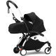 Універсальна коляска 2 в 1 Stokke YOYO³ 0+ White Black