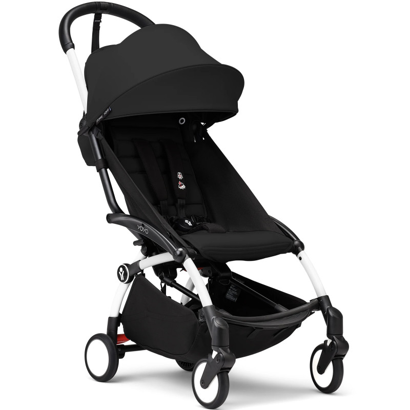 Універсальна коляска 2 в 1 Stokke YOYO³ 0+ White Black