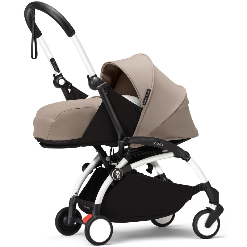 Універсальна коляска 2 в 1 Stokke YOYO³ 0+ White Taupe