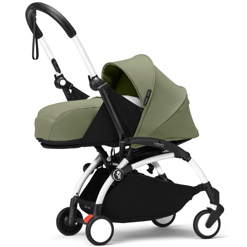 Універсальна коляска 2 в 1 Stokke YOYO³ 0+ White Olive