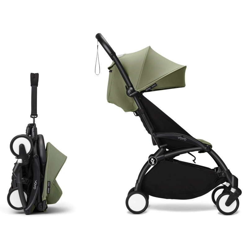 Універсальна коляска 2 в 1 Stokke YOYO³ 0+ Black Olive