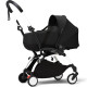 Універсальна коляска 2 в 1 Stokke YOYO³ Newborn Shell White Black