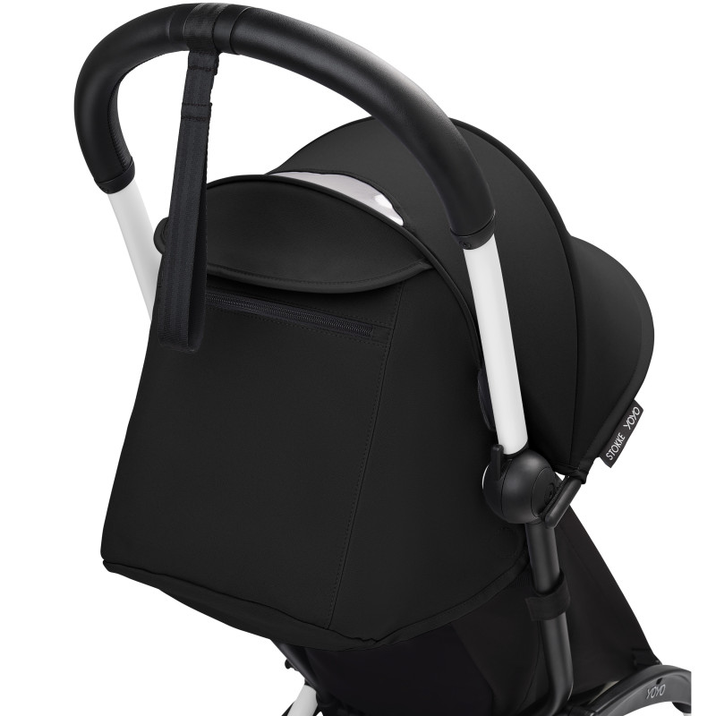 Універсальна коляска 2 в 1 Stokke YOYO³ Newborn Shell White Black