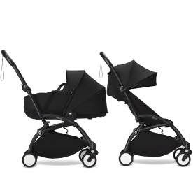 Універсальна коляска 2 в 1 Stokke YOYO³ Newborn Shell Black Black