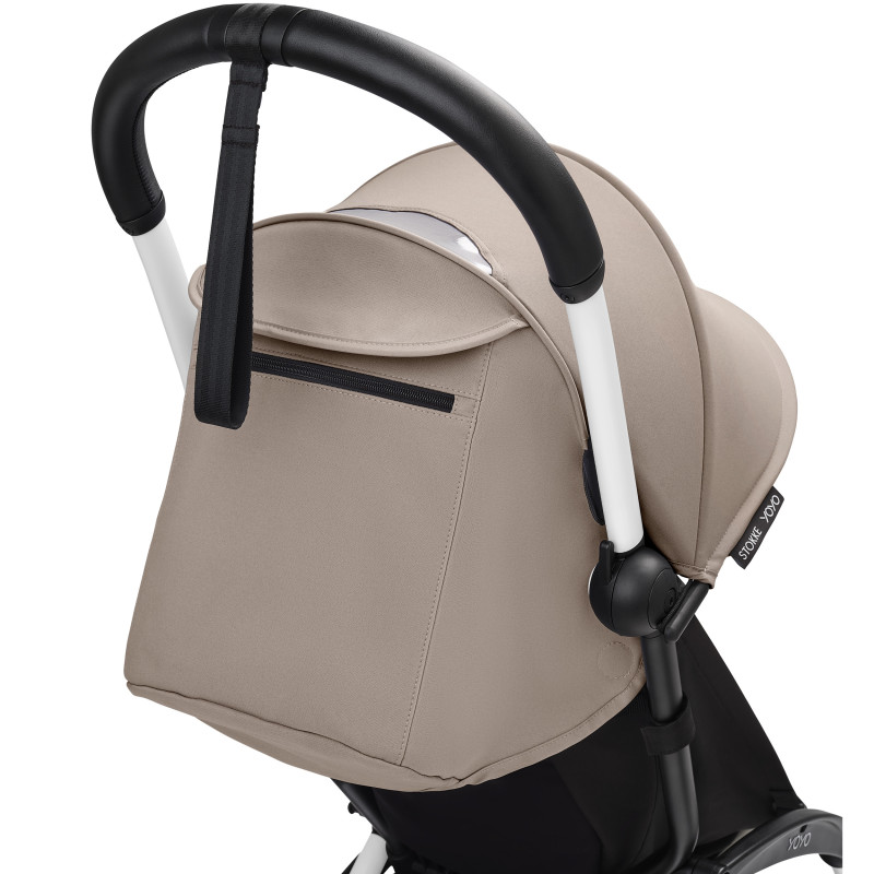 Універсальна коляска 2 в 1 Stokke YOYO³ Newborn Shell White Taupe