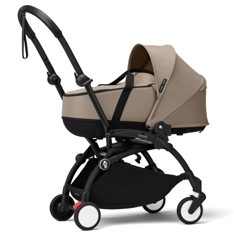 Універсальна коляска 2 в 1 Stokke YOYO³ Newborn Shell Black Taupe