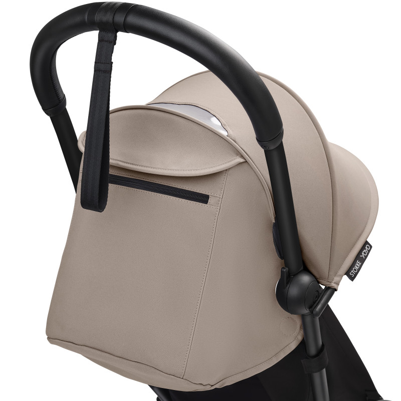 Універсальна коляска 2 в 1 Stokke YOYO³ Newborn Shell Black Taupe