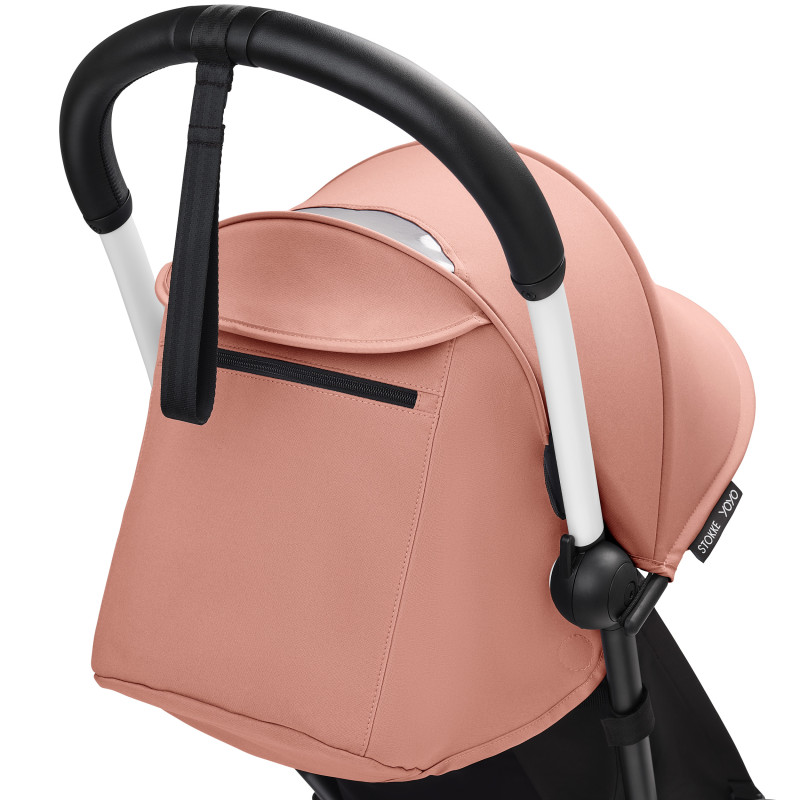Універсальна коляска 2 в 1 Stokke YOYO³ Newborn Shell White Ginger