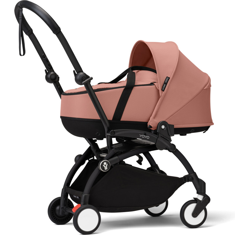 Універсальна коляска 2 в 1 Stokke YOYO³ Newborn Shell Black Ginger