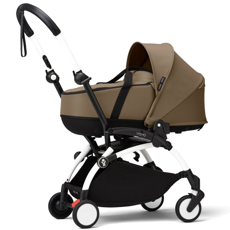 Універсальна коляска 2 в 1 Stokke YOYO³ Newborn Shell White Toffee