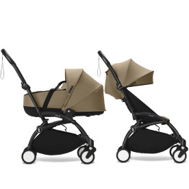 Універсальна коляска 2 в 1 Stokke YOYO³ Newborn Shell Black Toffee