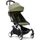 Універсальна коляска 2 в 1 Stokke YOYO³ Newborn Shell White Olive