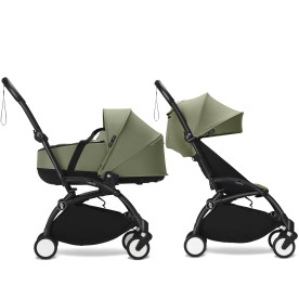 Універсальна коляска 2 в 1 Stokke YOYO³ Newborn Shell Black Olive