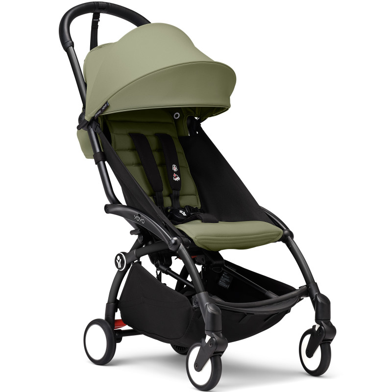 Універсальна коляска 2 в 1 Stokke YOYO³ Newborn Shell Black Olive