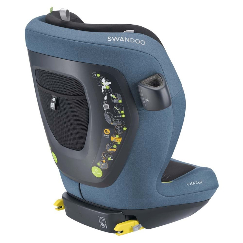 Автокрісло Swandoo Charlie i-Size 2025 Blueberry