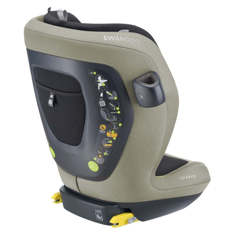 Автокрісло Swandoo Charlie i-Size 2025 Alfalfa