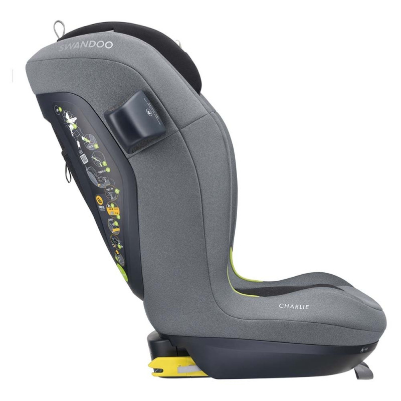 Автокрісло Swandoo Charlie i-Size 2025 Sesame Grey