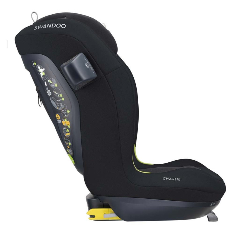 Автокрісло Swandoo Charlie i-Size 2025 Chia Black