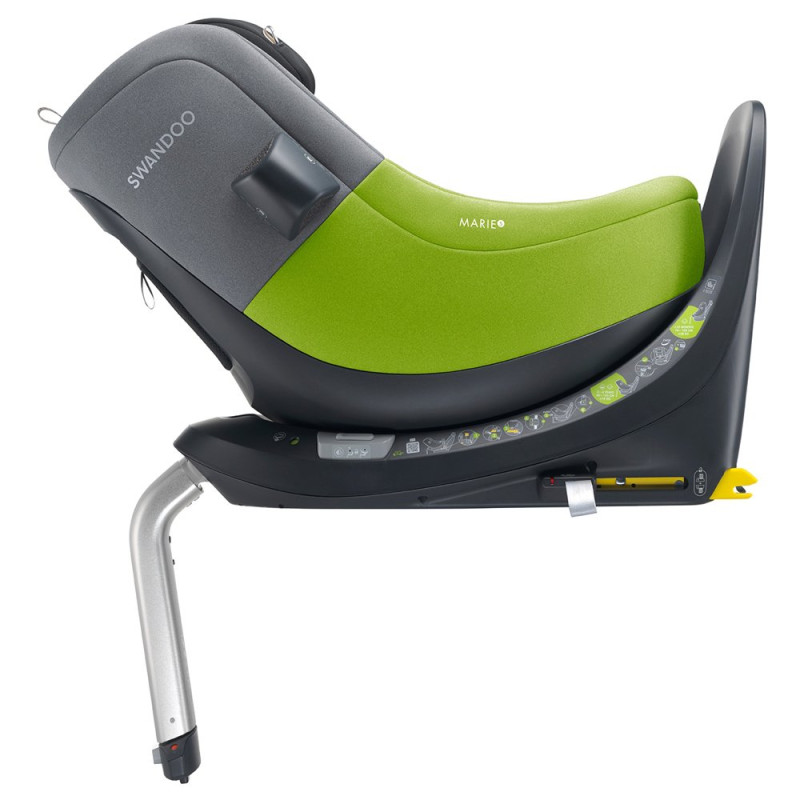 Автокрісло Swandoo Marie 5 i-Size Lime/Sesame Grey