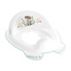 Накладка дитяча антиковзка на сидіння унітазу Tega Baby WILD&FREE LITTLE FOX white green