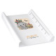 Килимок для пеленання Tega Baby WILD&FREE LITTLE ELEPHANT 50х70 см white