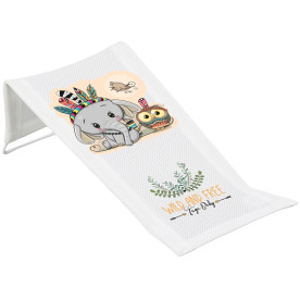 Гірка дитяча для купання Tega Baby WILD&FREE LITTLE ELEPHANT white