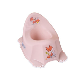 Горщик дитячий антиковзкий Tega Baby FOREST FAIRYTALE light pink