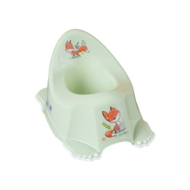 Горщик дитячий антиковзкий Tega Baby FOREST FAIRYTALE light green